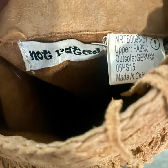 Vintage boho fringe boots - Picture 7 of 7